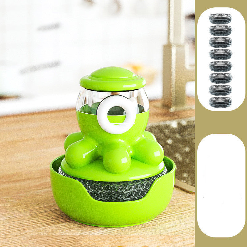 Octopus Soap-Dishwasher Brush