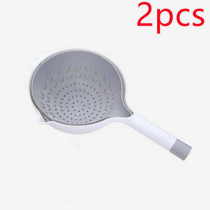 Double-layer Drain Basket For Creative Kitchen