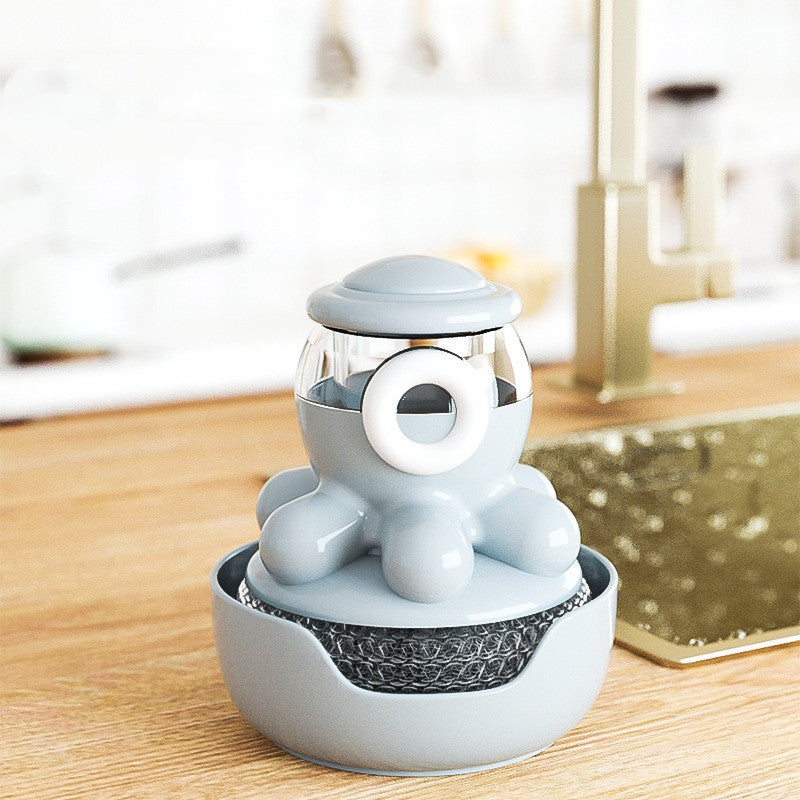 Octopus Soap-Dishwasher Brush