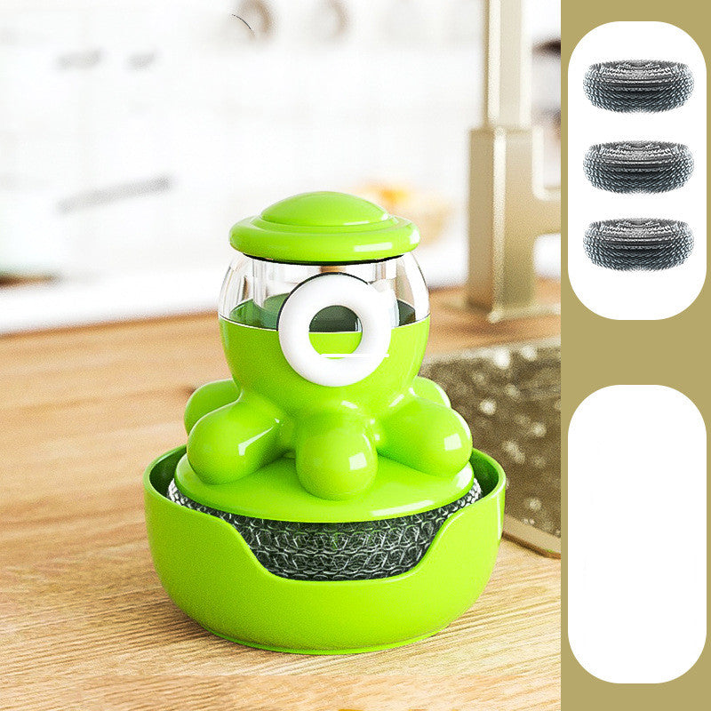 Octopus Soap-Dishwasher Brush
