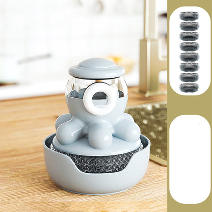 Octopus Soap-Dishwasher Brush