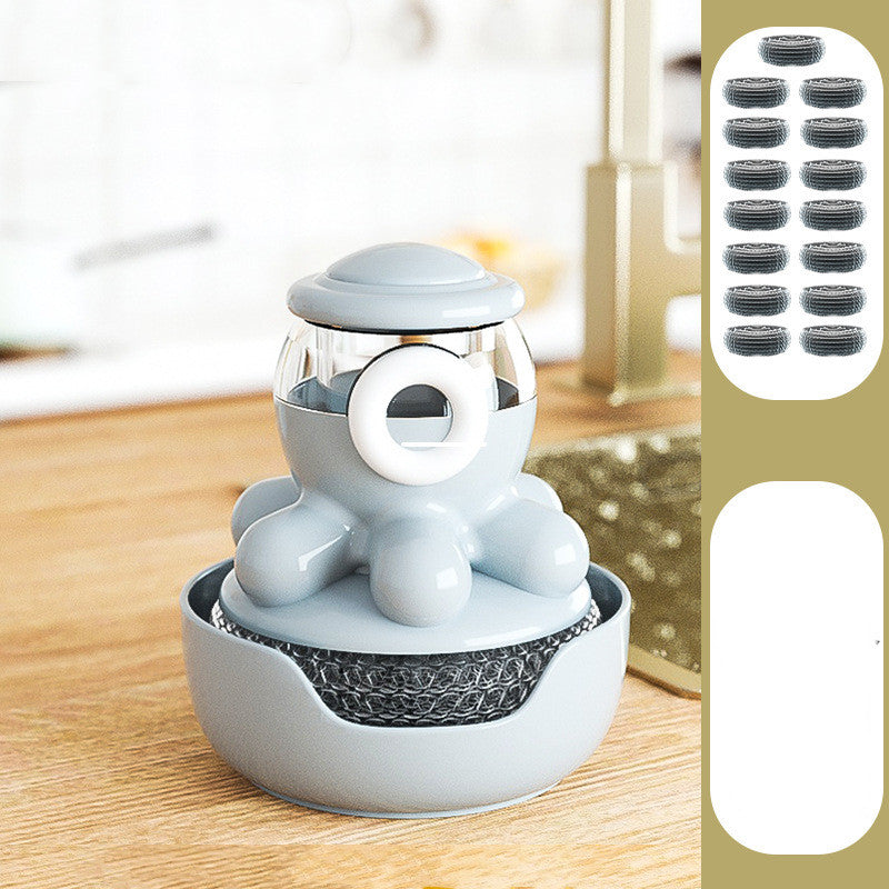 Octopus Soap-Dishwasher Brush