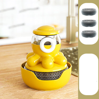 Octopus Soap-Dishwasher Brush