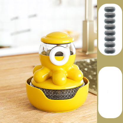 Octopus Soap-Dishwasher Brush