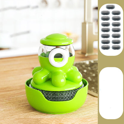 Octopus Soap-Dishwasher Brush
