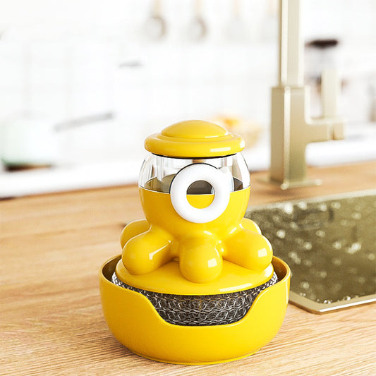 Octopus Soap-Dishwasher Brush