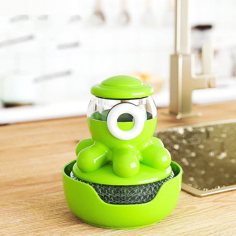 Octopus Soap-Dishwasher Brush